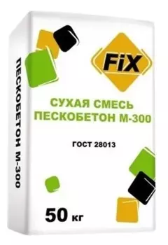 Fix М300, 50 кг, Пескобетон