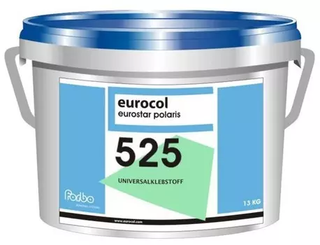 Forbo 525 Eurosafe Basic, 13 кг, Клей для ковровых и ПВХ покрытий