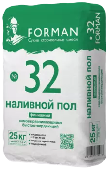 Forman №32, 25 кг, Наливной пол самовыравнивающийся