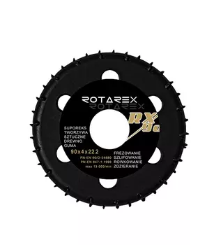 Фреза дисковая Rotarex 619601 по дереву 90х22.2 мм