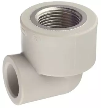 FV Plast, 20х3/4″ внутренняя резьба Уголок полипропиленовый комбинированный