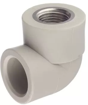 FV Plast 25х1/2″ внутренняя резьба, Уголок полипропиленовый комбинированный