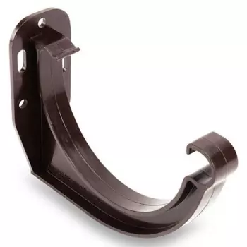 Galeco RAL 8019 152/100 мм, Кронштейн желоба ПВХ короткий