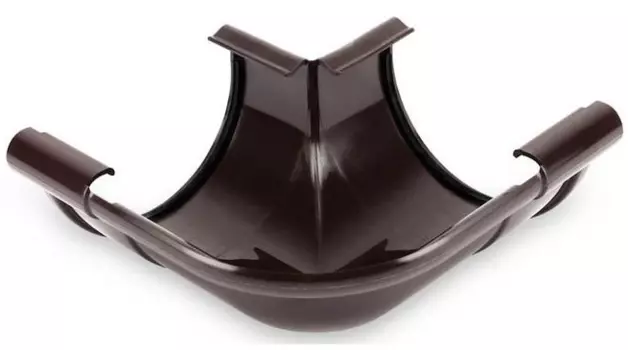 Galeco RAL 8019, 152/100 мм, Угол желоба внешний 90°