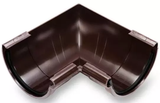 Galeco RAL 8019, 152/100 мм, Угол желоба внутренний 90°