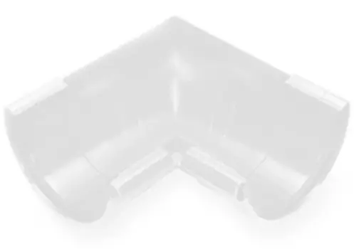 Galeco RAL 9010, 152/100 мм, Угол желоба внутренний 90°