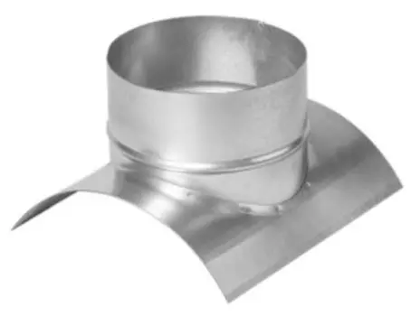 Гамарт, 250х200 мм Врезка оцинкованная для вентиляционых труб