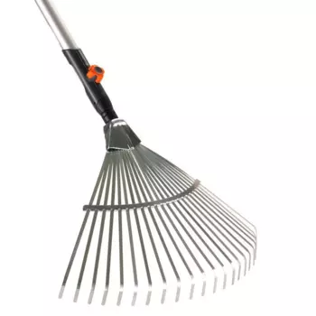 Gardena 3022, веерные грабли с черенком