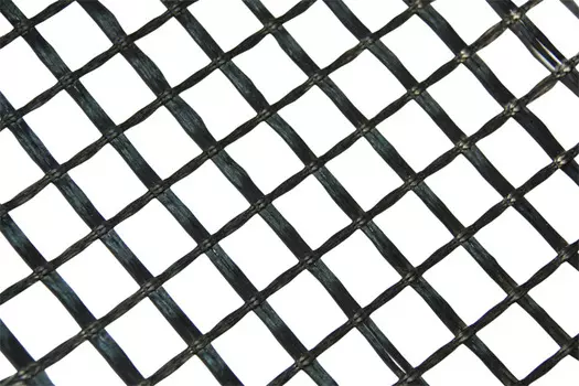 Геосетка стеклянная Текспол ССНП 100/100 ячейки 25х25 мм рулон 4х50 м