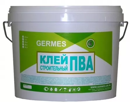 Гермес Строительный, 10 кг, Клей ПВА