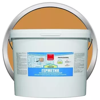 Герметик акриловый Neomid Wood Proffesional межшовный медовый 15 кг