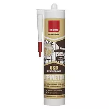 Герметик для плит OSB "Neomid", белый, 310 мл