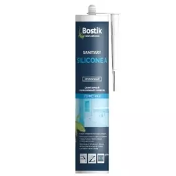 Герметик силиконовый Bostic Silicone A прозрачный 280 мл