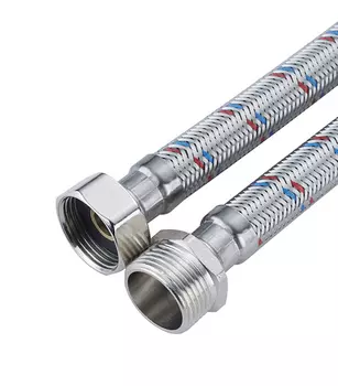 Гибкая подводка для воды 100 см 1" в/н