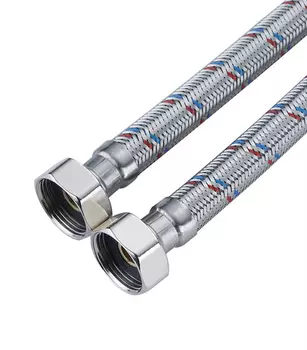 Гибкая подводка для воды 50 см 1" в/в