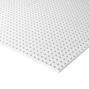 Гипсокартон звукоизоляционный ГКЛА Кнауф Акустика ППГЗ-Б2-12/25КВ-4ПК 2400х1200х12.5 мм