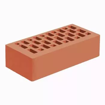 Голицынский 250х120х65 мм, Кирпич облицовочный одинарный гладкий (красный)