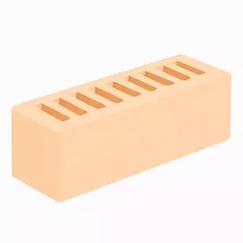 Голицынский 250х85х88 мм, Кирпич облицовочный евро полуторный гладкий (слоновая кость)