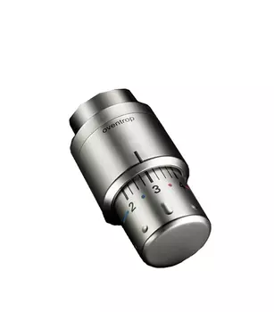 Головка термостатическая Oventrop Uni SH матовая сталь