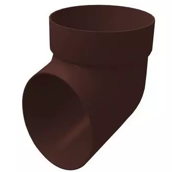 Grand Line, 120/87 мм, Отвод водосточной трубы шоколадный