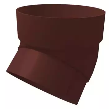 Grand Line 45 120/87 мм, Колено трубы ПВХ (шоколад)