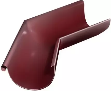 Grand Line RAL 3005, 125/90 мм, Угол желоба внешний 135°