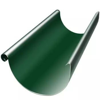 Grand Line RAL 6005 125/90 мм, 3 м, Желоб водосточный оцинкованный