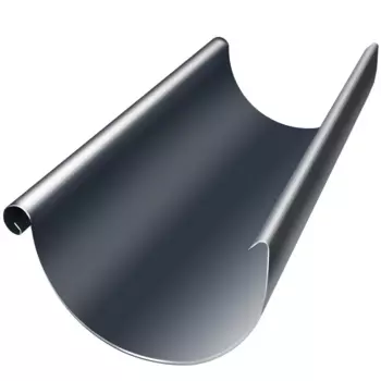 Grand Line RAL 7024 125/90 мм, 3 м, Желоб водосточный оцинкованный