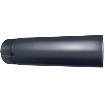 Grand Line RAL 7024 (серая) 125/90 мм, 3 м, Труба водосточная оцинкованная