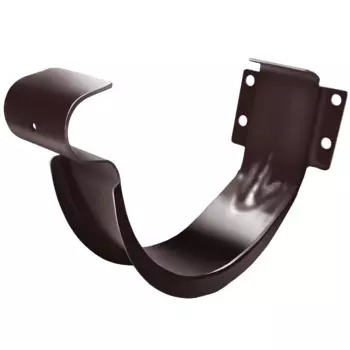 Grand Line RAL 8017 125/90 мм, Кронштейн желоба металлический короткий