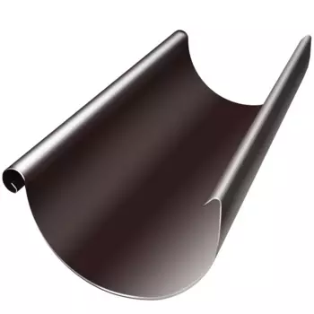 Grand Line RAL 8017 150/100 мм, 3 м, Желоб водосточный оцинкованный