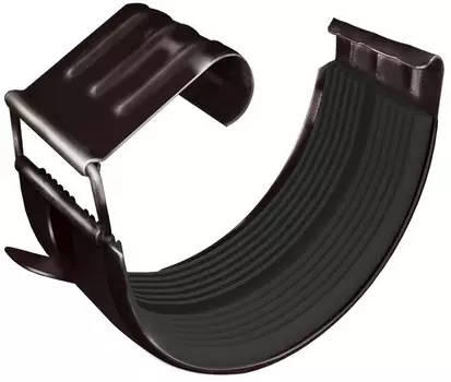 Grand Line RAL 8017 150/100 мм, соединитель желоба с резиновым уплотнителем коричневый