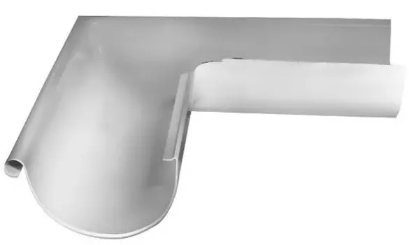 Grand Line RAL 9003, 125/90 мм, Угол желоба внешний 90°