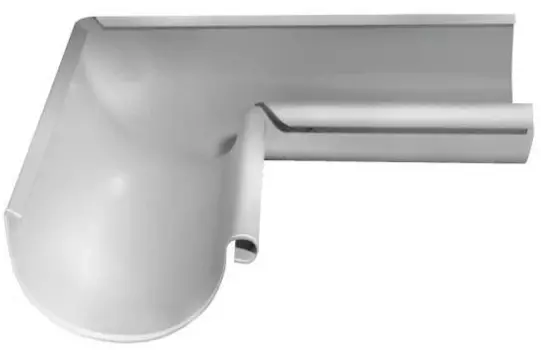 Grand Line RAL 9003, 125/90 мм, Угол желоба внутренний 90°