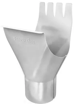 Grand Line RAL 9003, 150/100 мм, Воронка желоба белая