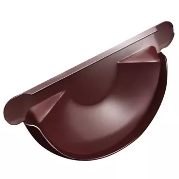 Grand Line RR 29 125/90 мм, Заглушка желоба оцинкованная красная