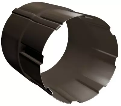 Grand Line RR 32, 125/90 мм, Соединитель водосточной трубы темно-коричневый