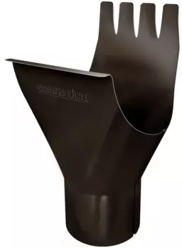 Grand Line RR 32, 125/90 мм, Воронка желоба темно-коричневая