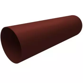 Grand Line (шоколад) 120/87 мм, 3 м, Труба водосточная ПВХ