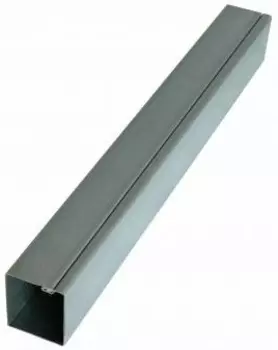 Grand Line Zn 2500х62х55 мм, Столб для забора с заглушкой (серый)