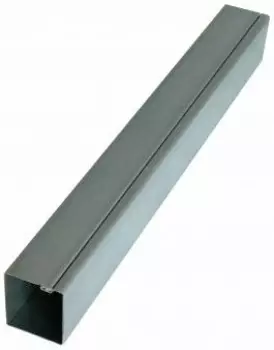 Grand Line Zn 3000х62х55 мм, Столб для забора с заглушкой (серый)