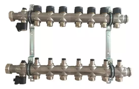 Гребенка для напольного отопления Oventrop Multidis SF на 7 контуров