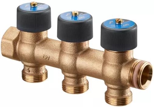 Гребенка Oventrop Multidis R 3 3/4" 3 отвода