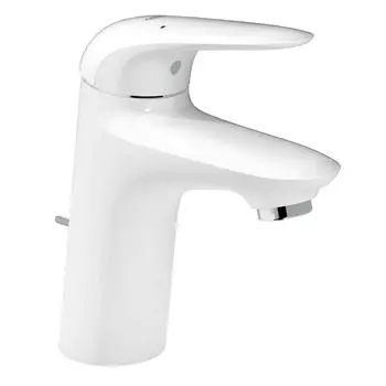 Grohe 23 707 LS3 Eurostyle Смеситель для раковины 84 мм, со сливным гарнитуром, EcoJoy