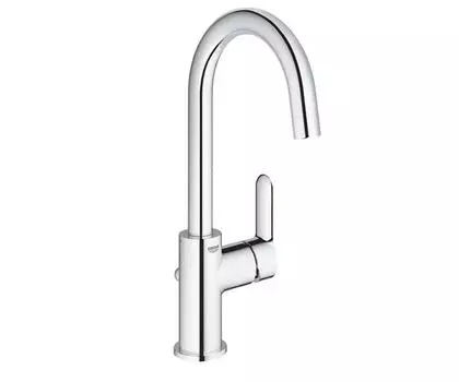 Grohe 23 760 000 BauEdge Смеситель для раковины 209 мм, со сливным гарнитуром, EcoJoy