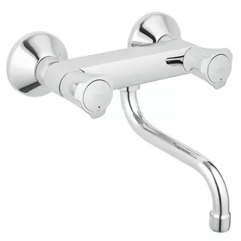 Grohe 31 187 001 Costa L Смеситель для кухни настенный, S излив, резина