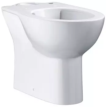 Grohe 39 349 000 Bau Ceramic Унитаз безободковый напольный, горизонтальный выпуск