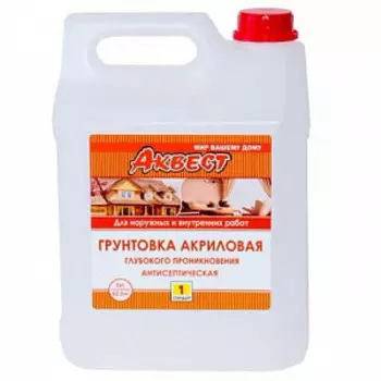 Грунтовка акриловая Аквест-1 Эконом 10 кг