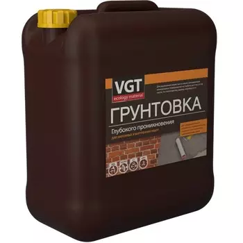 Грунтовка акриловая глубокого проникновения VGT ВД-АК-0301 10 кг