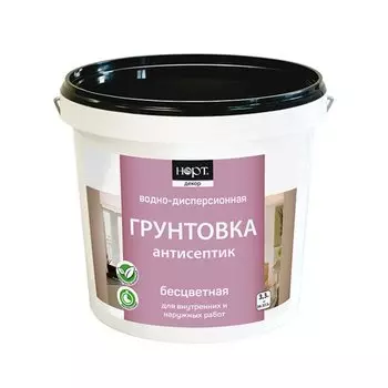 Грунтовка-антисептик Норт бесцветный 10.5 кг